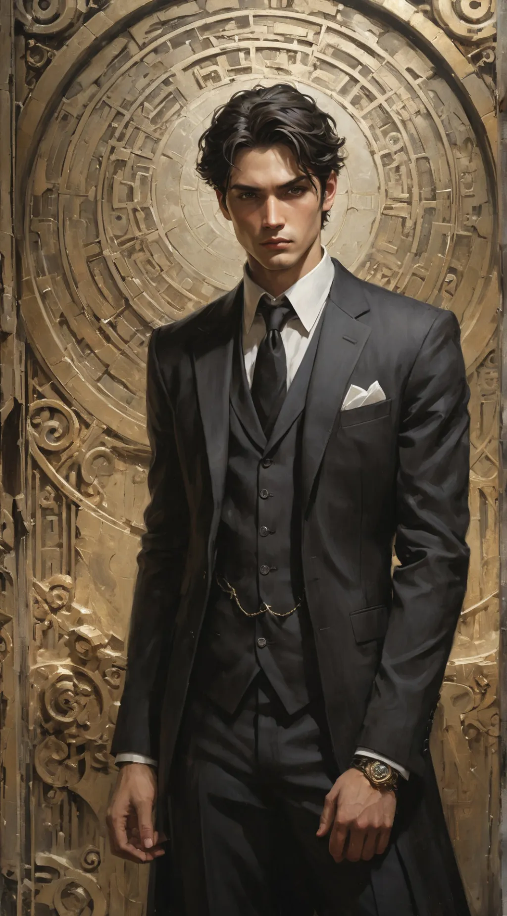 ai character: Ezra background