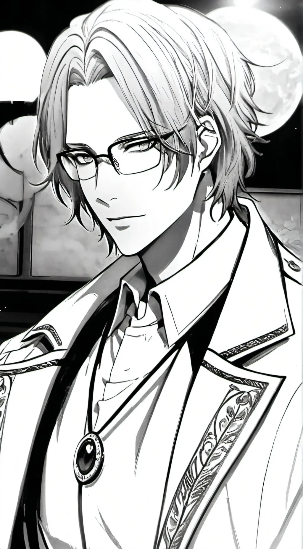 ai character: Professor Enzo background