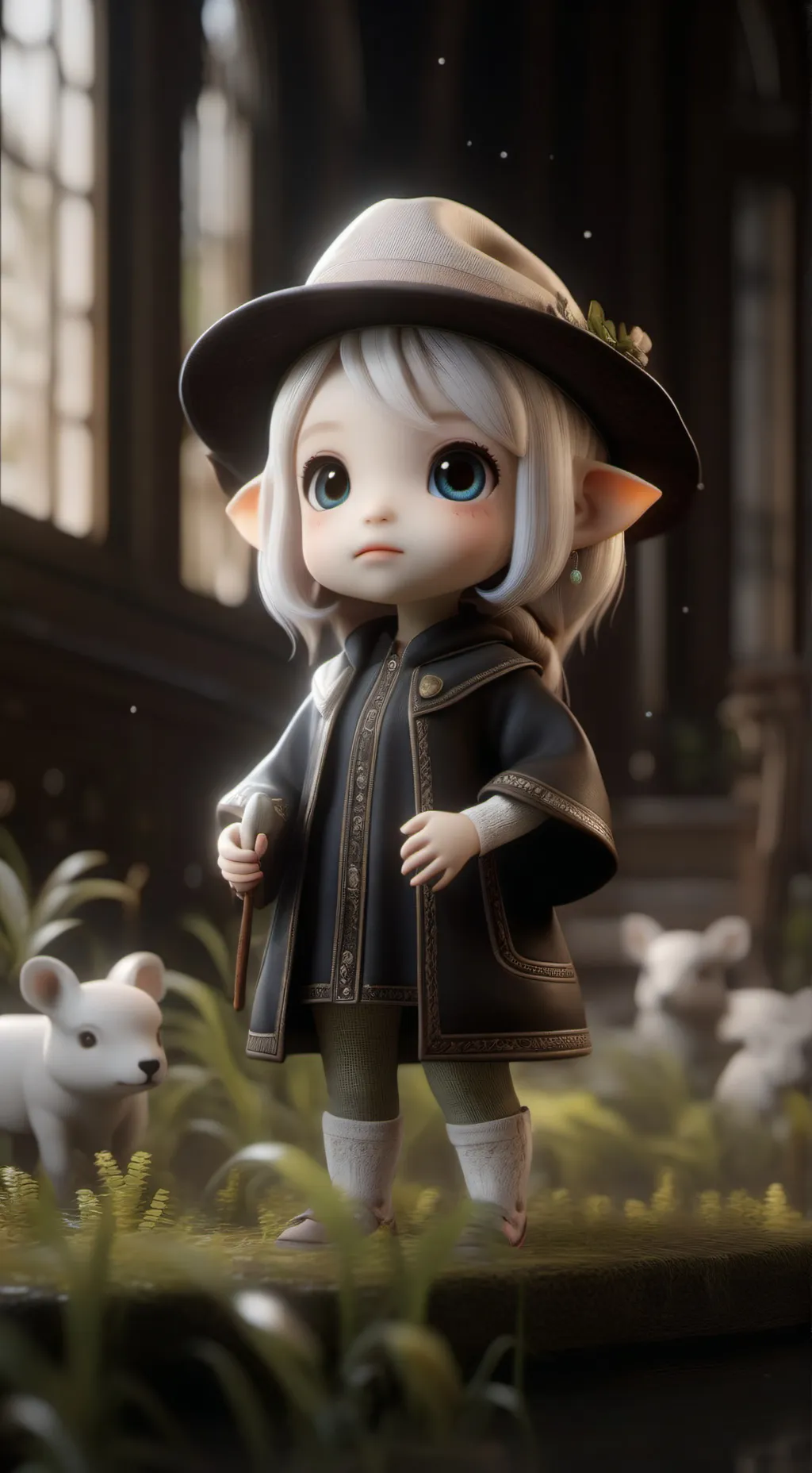 ai character: TYPE FASTER background