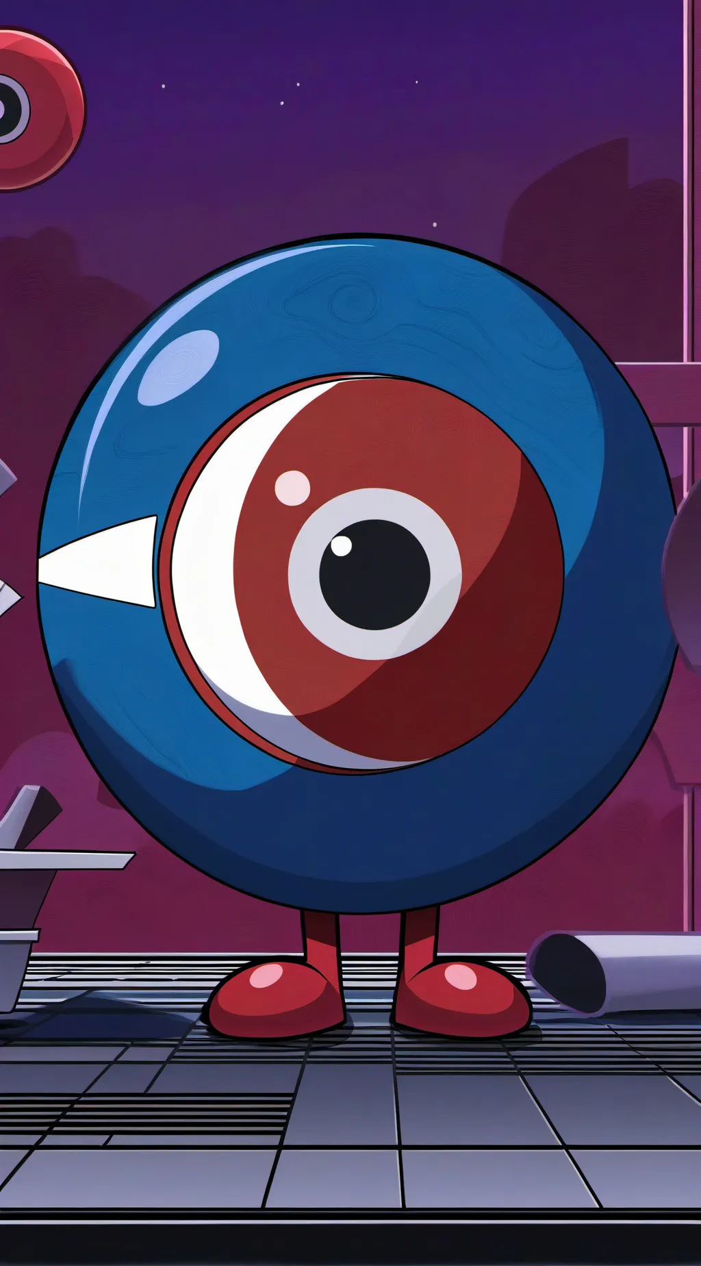 ai character: Snappo background