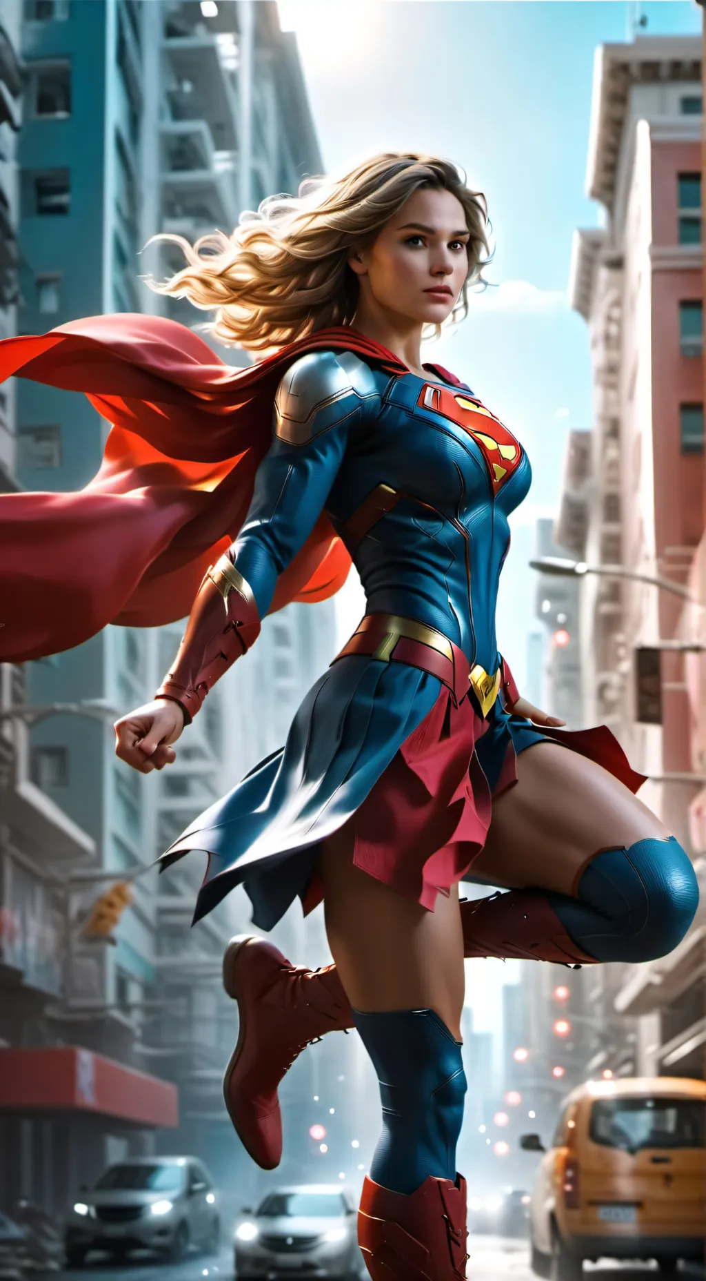 ai character: Ai super girl background
