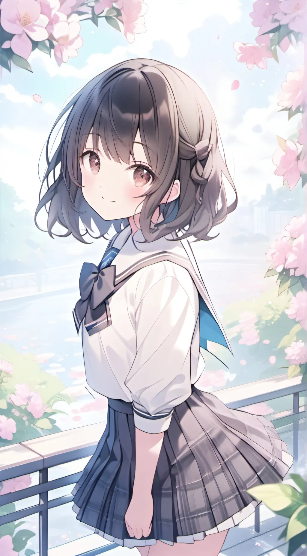 ai character: Kaori background