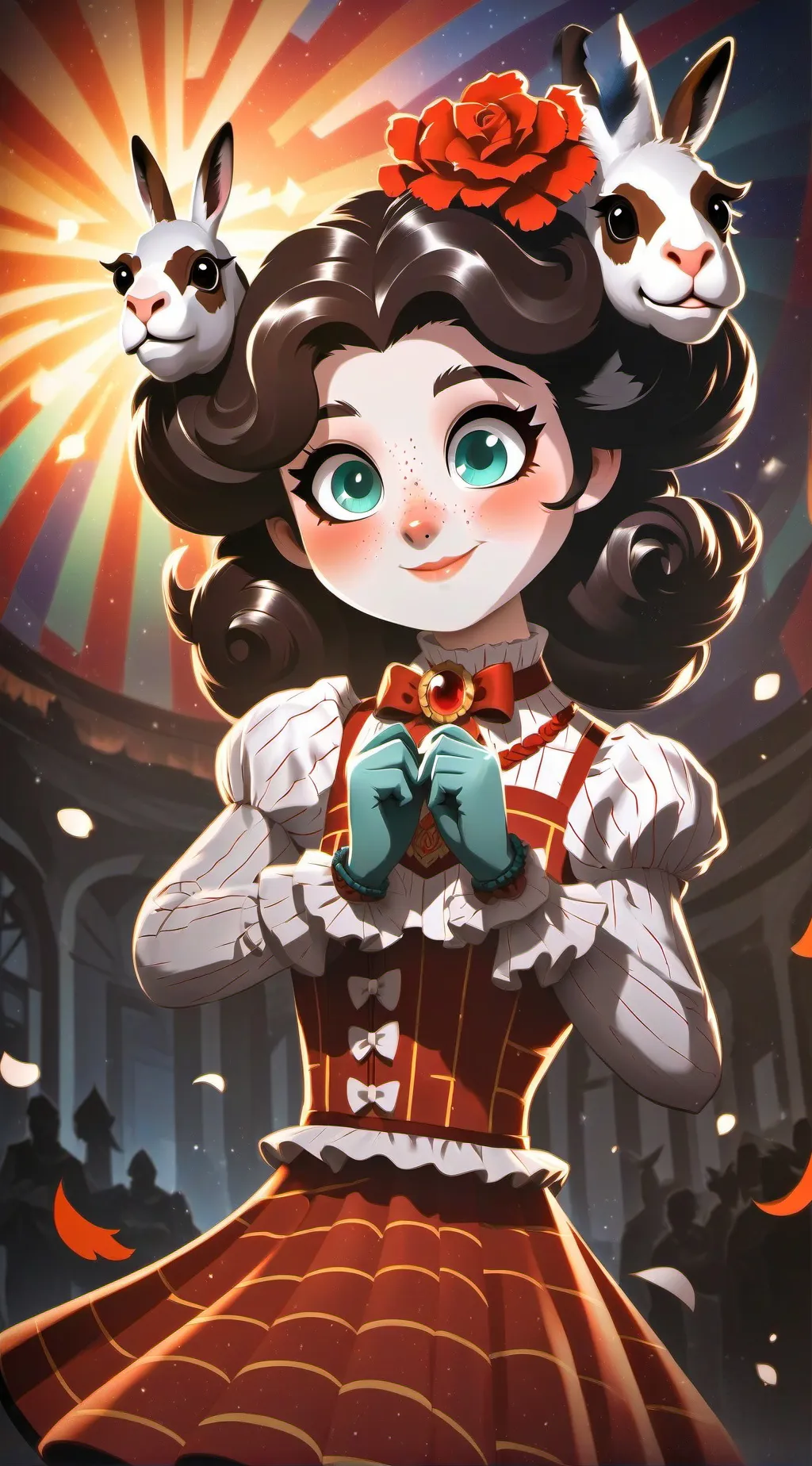 ai character: pomni tu novia  background