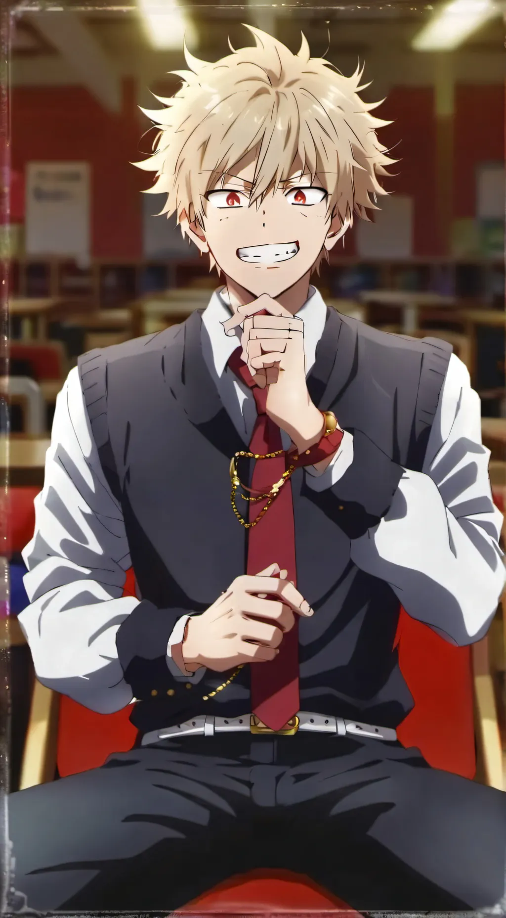 ai character: bakugo background