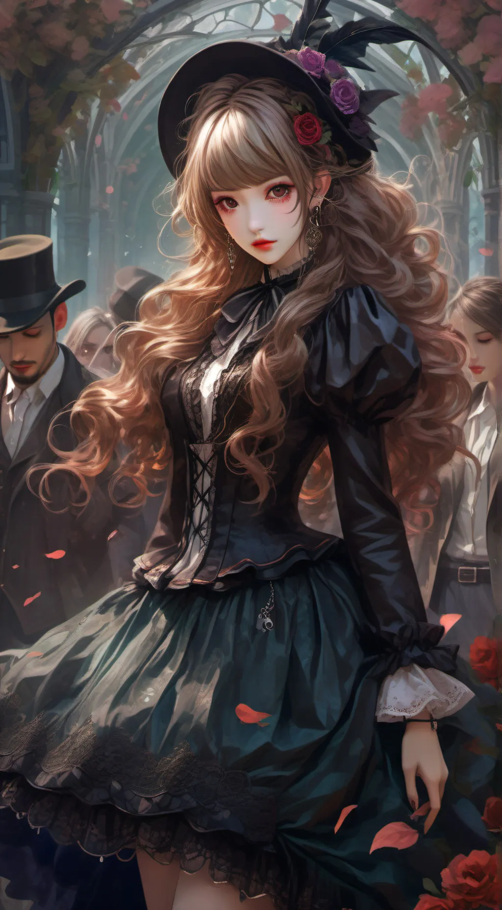 ai character: ILLA ur gf background
