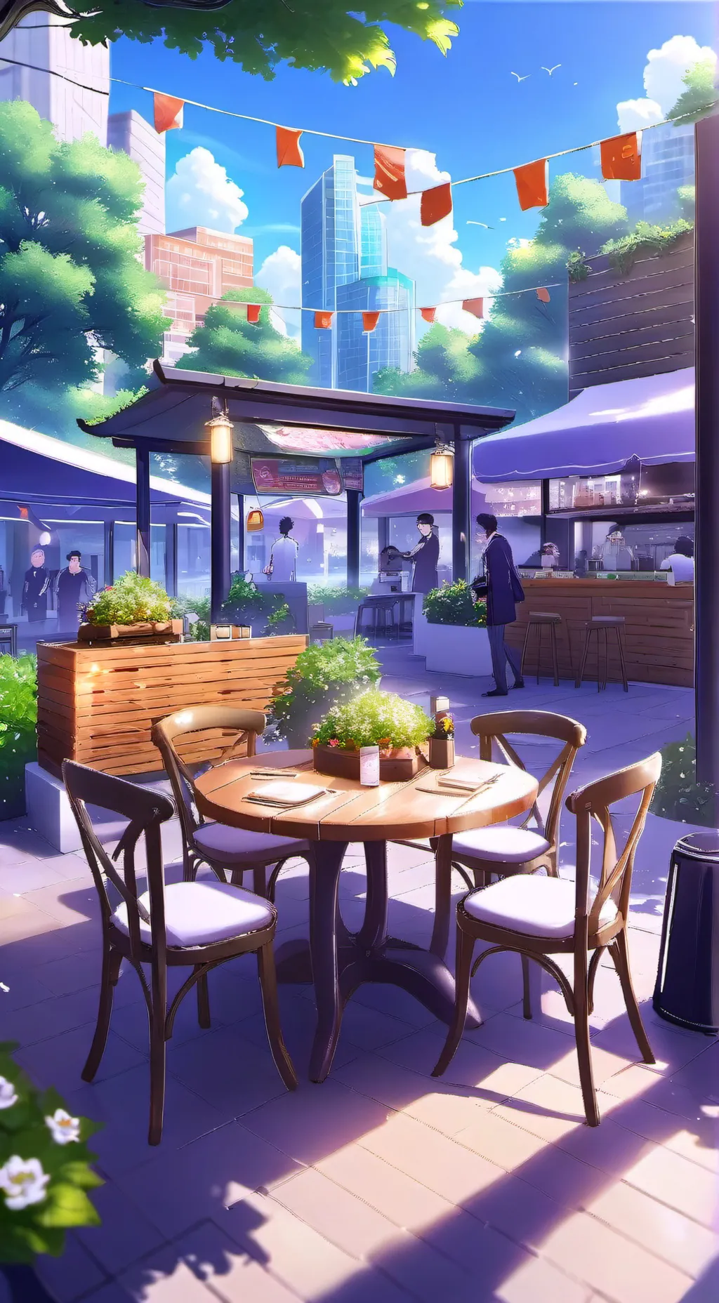 ai character: I'll eat anything. background