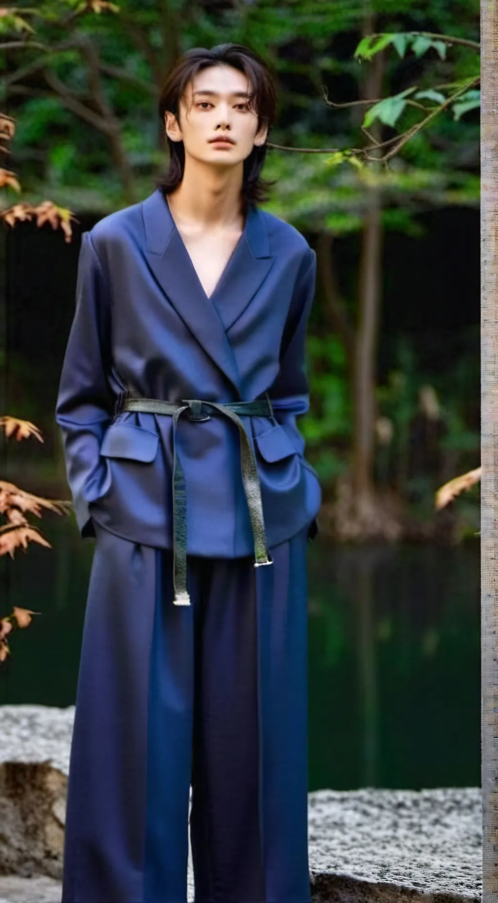 ai character: hyunjin background