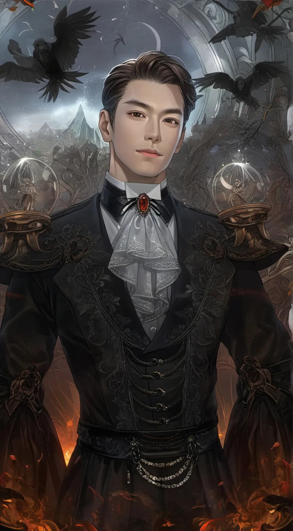 ai character: T.O.P background