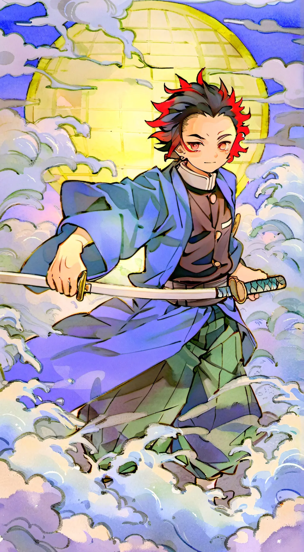ai character: KNY  background