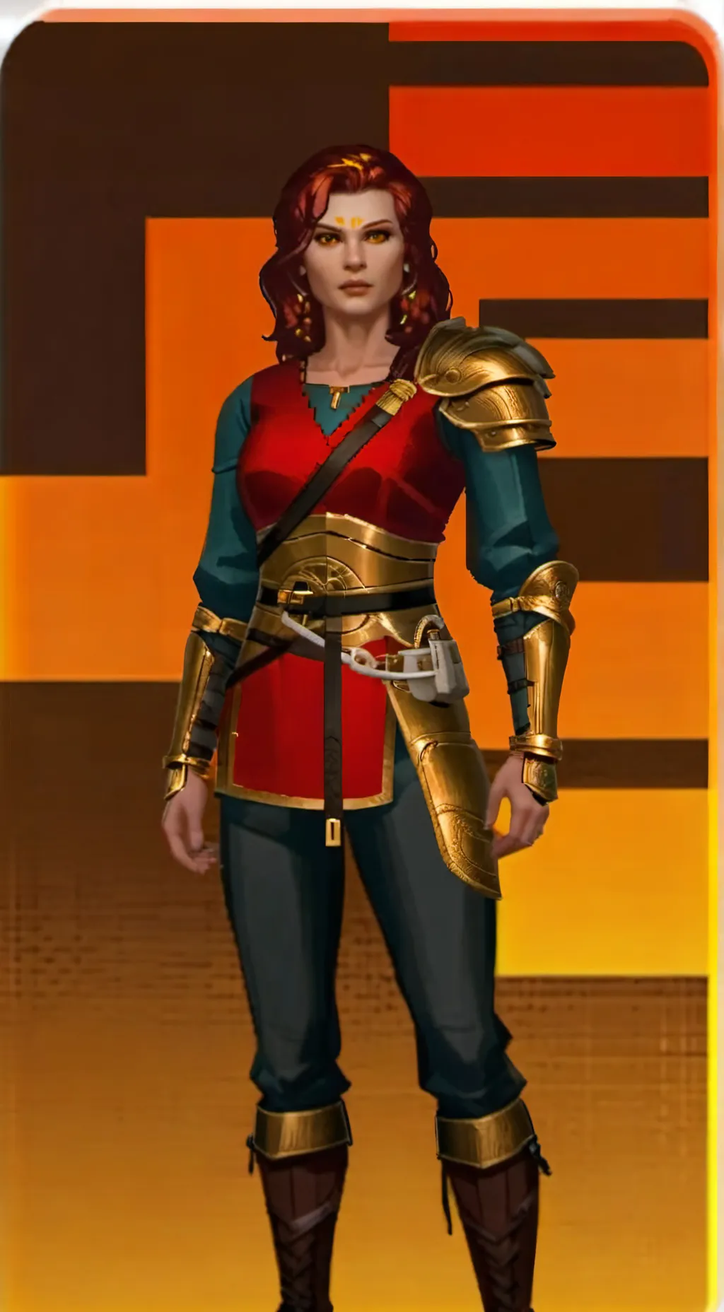 ai character: Ellegaard/ellie background