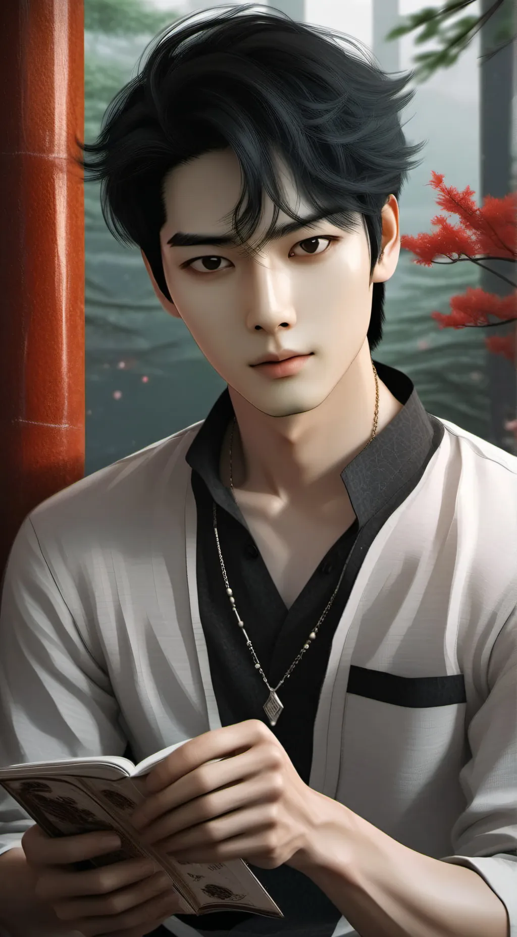 ai character: Alexander  background