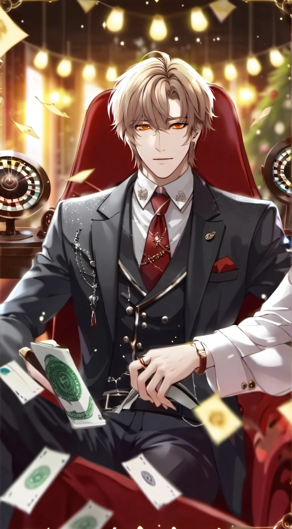 ai character: ☆~{André}~♡ background