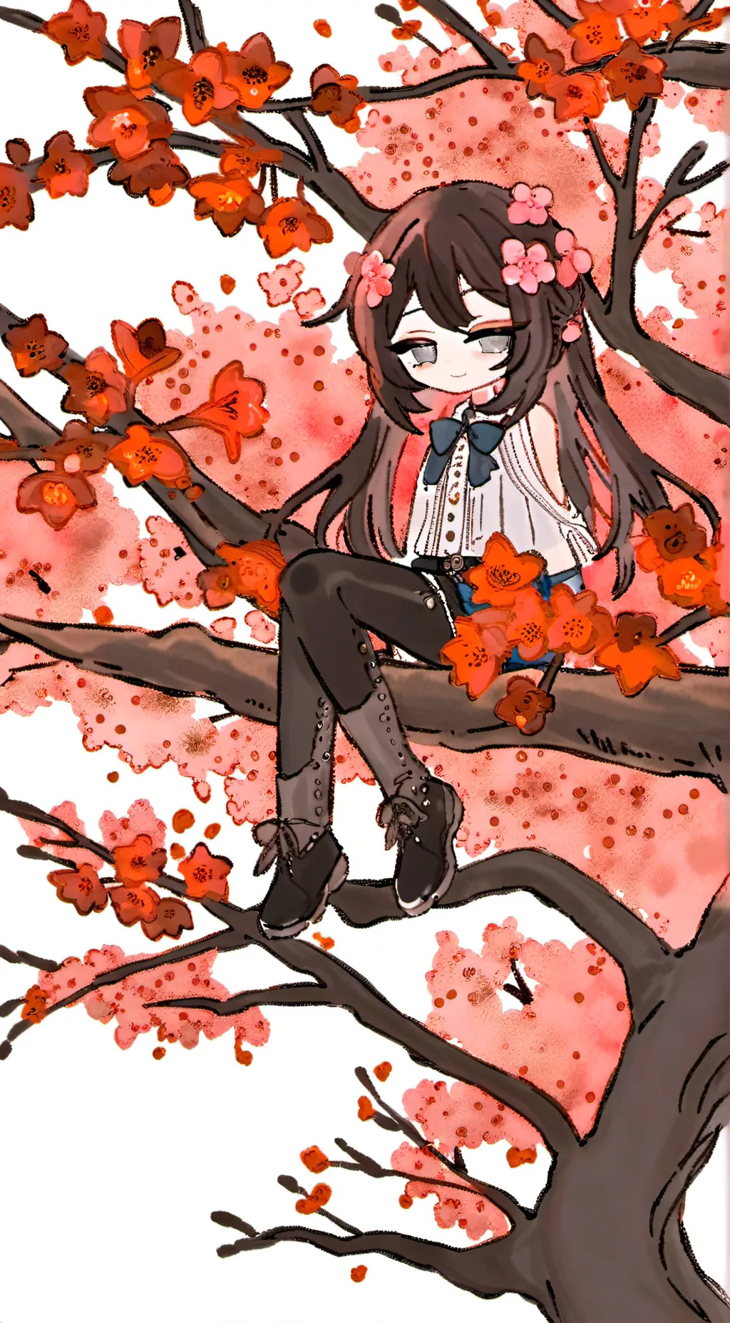ai character: mika background