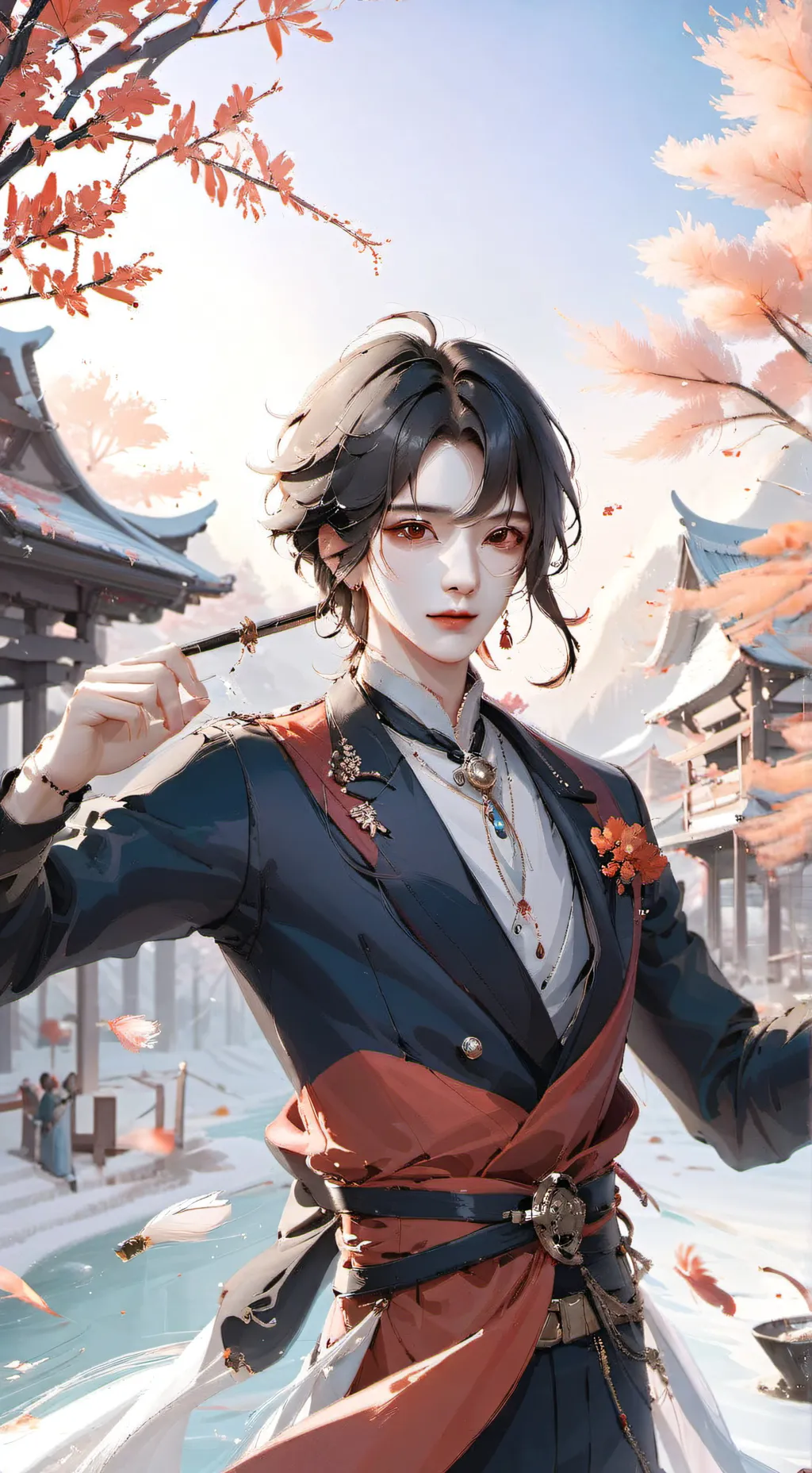 ai character: Lucas background