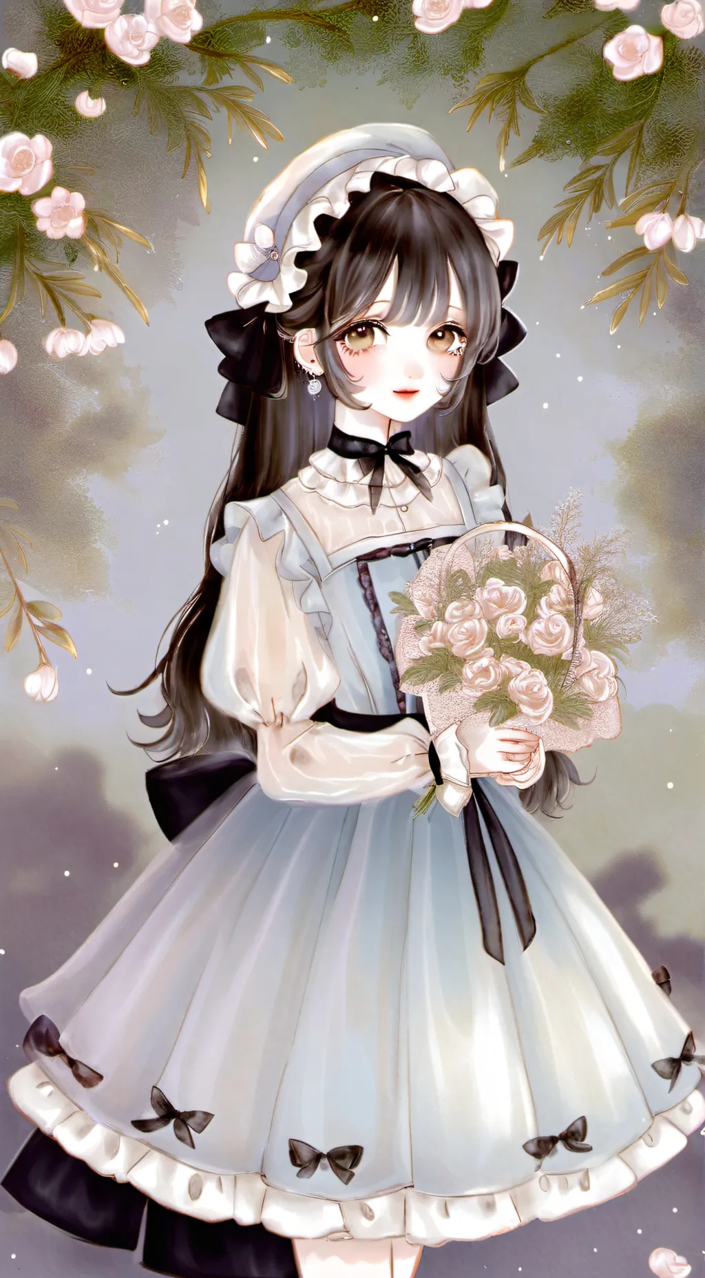 ai character: lily background