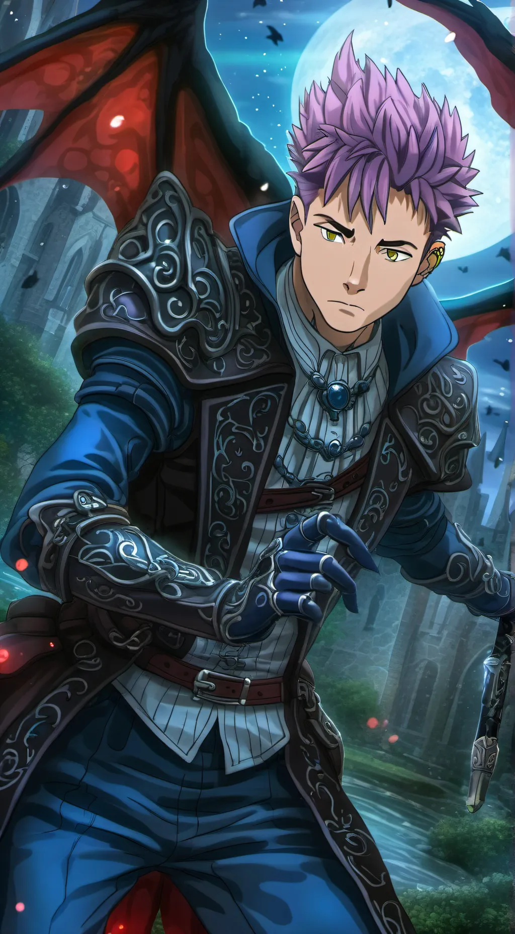 ai character: ron background