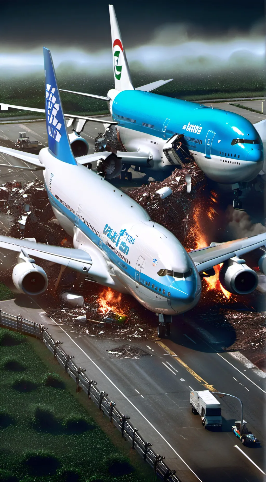 ai character: tenerife disaster  background