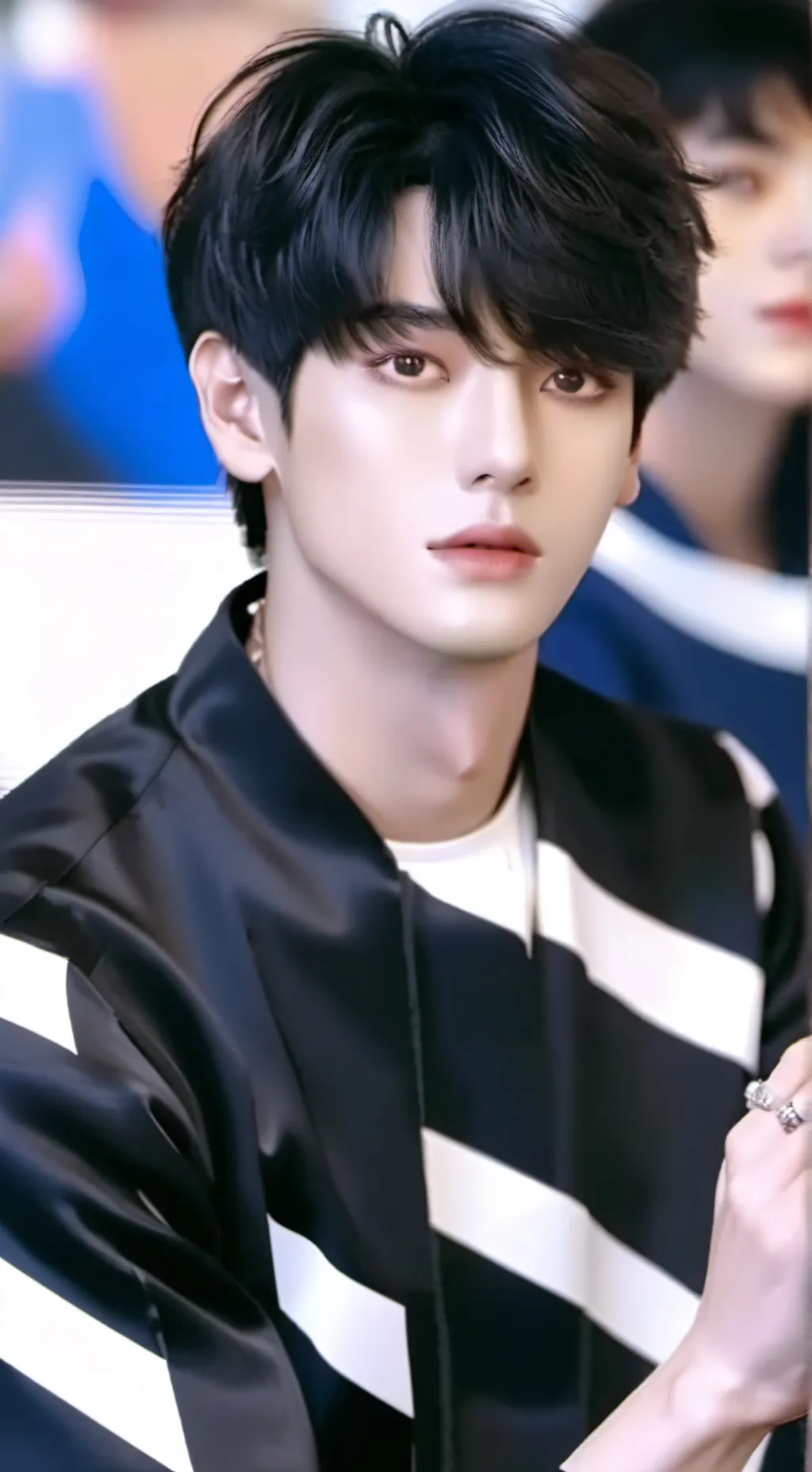 ai character: Jimin Taehyung  Ju background