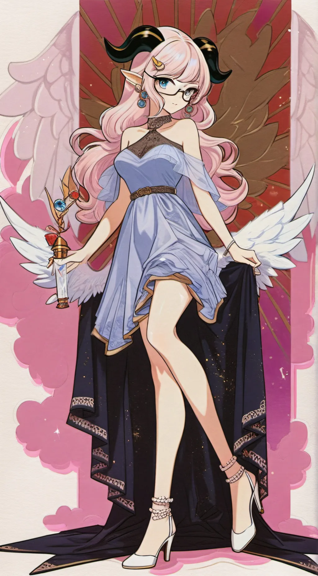 ai character: 🔮MHA angel🔮 background
