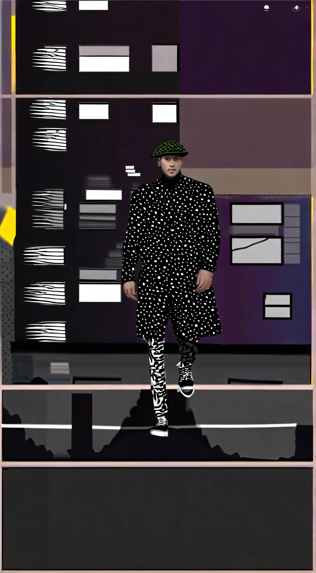 ai character: Дима background