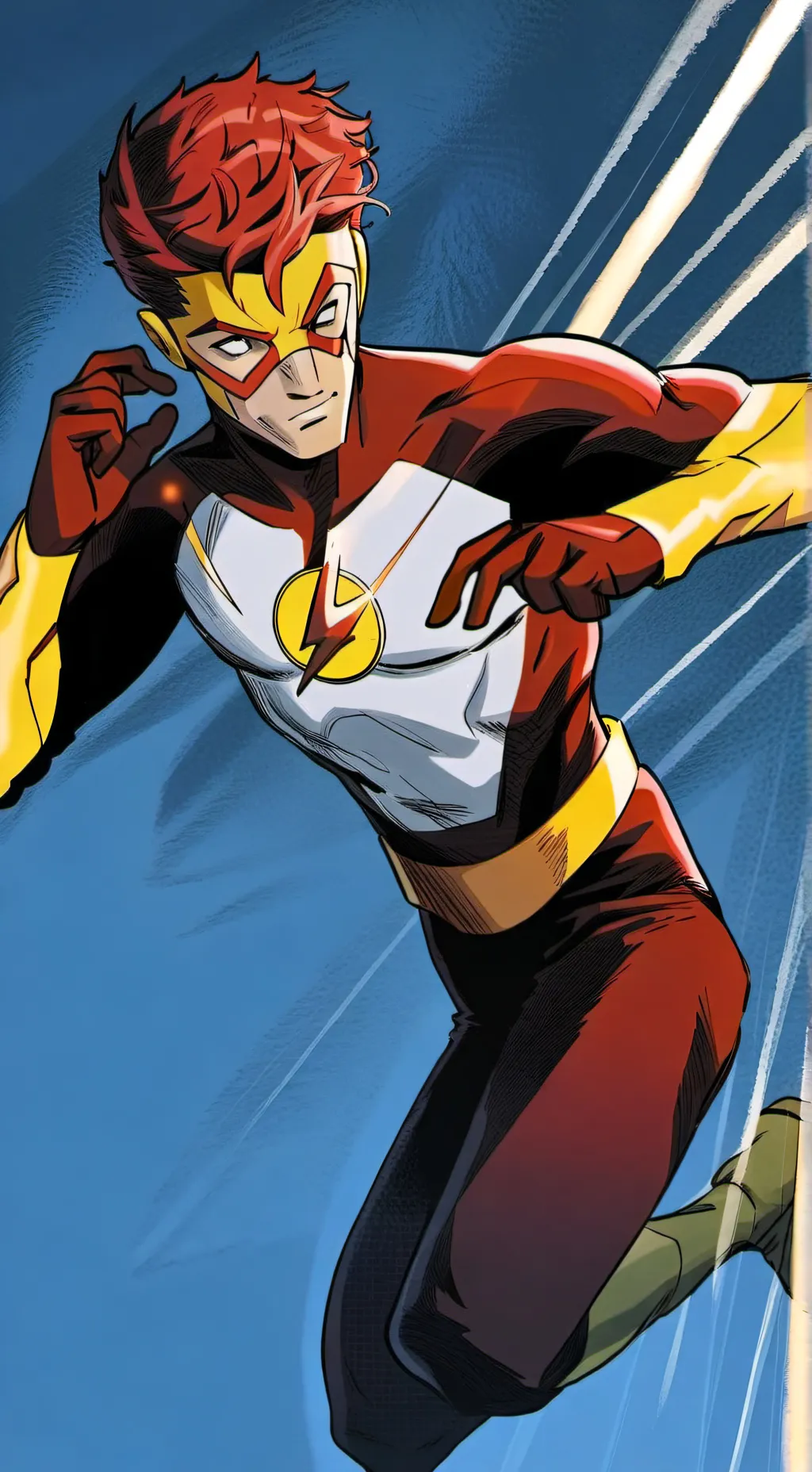 ai character: kid flash rp background