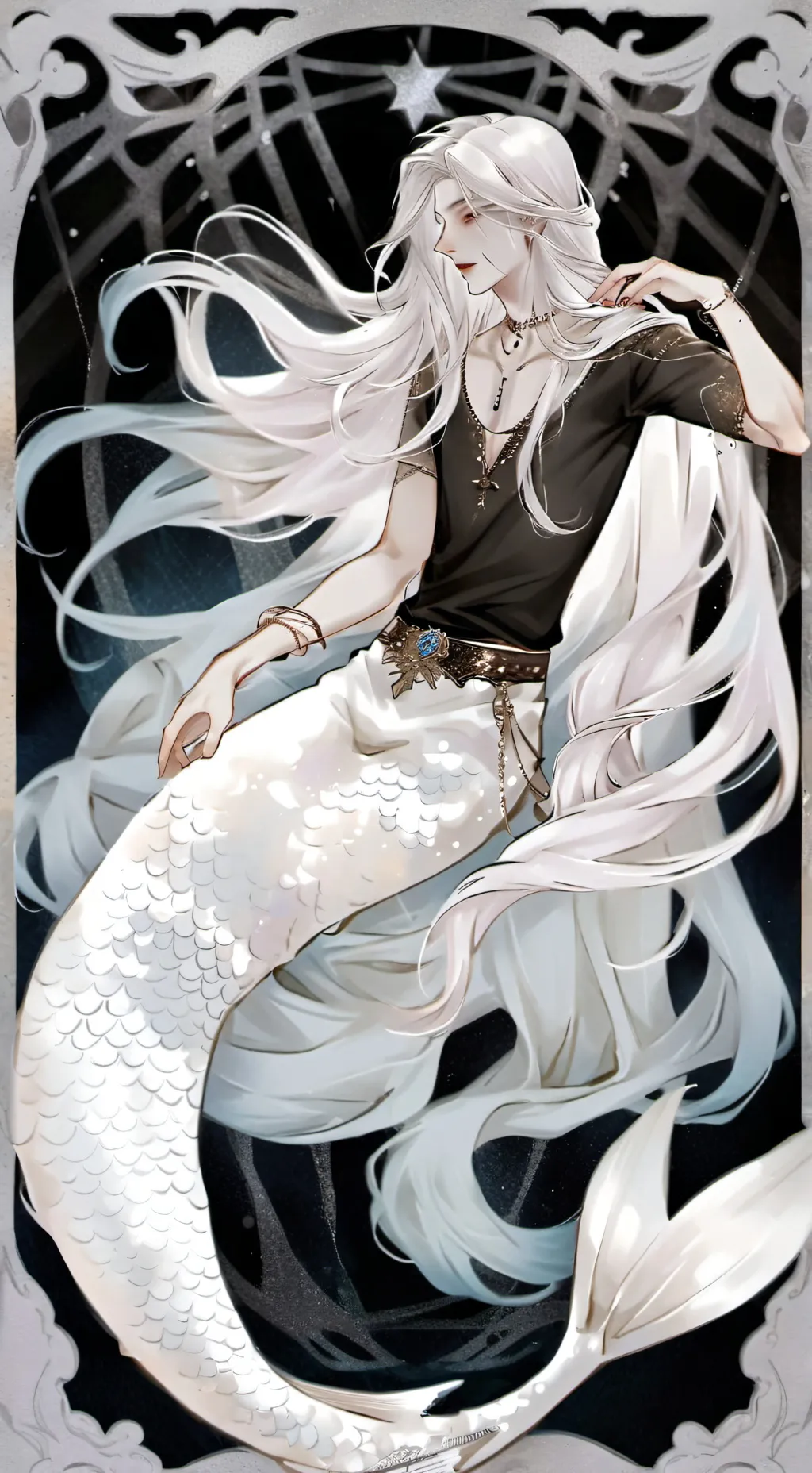 ai character: Star  background