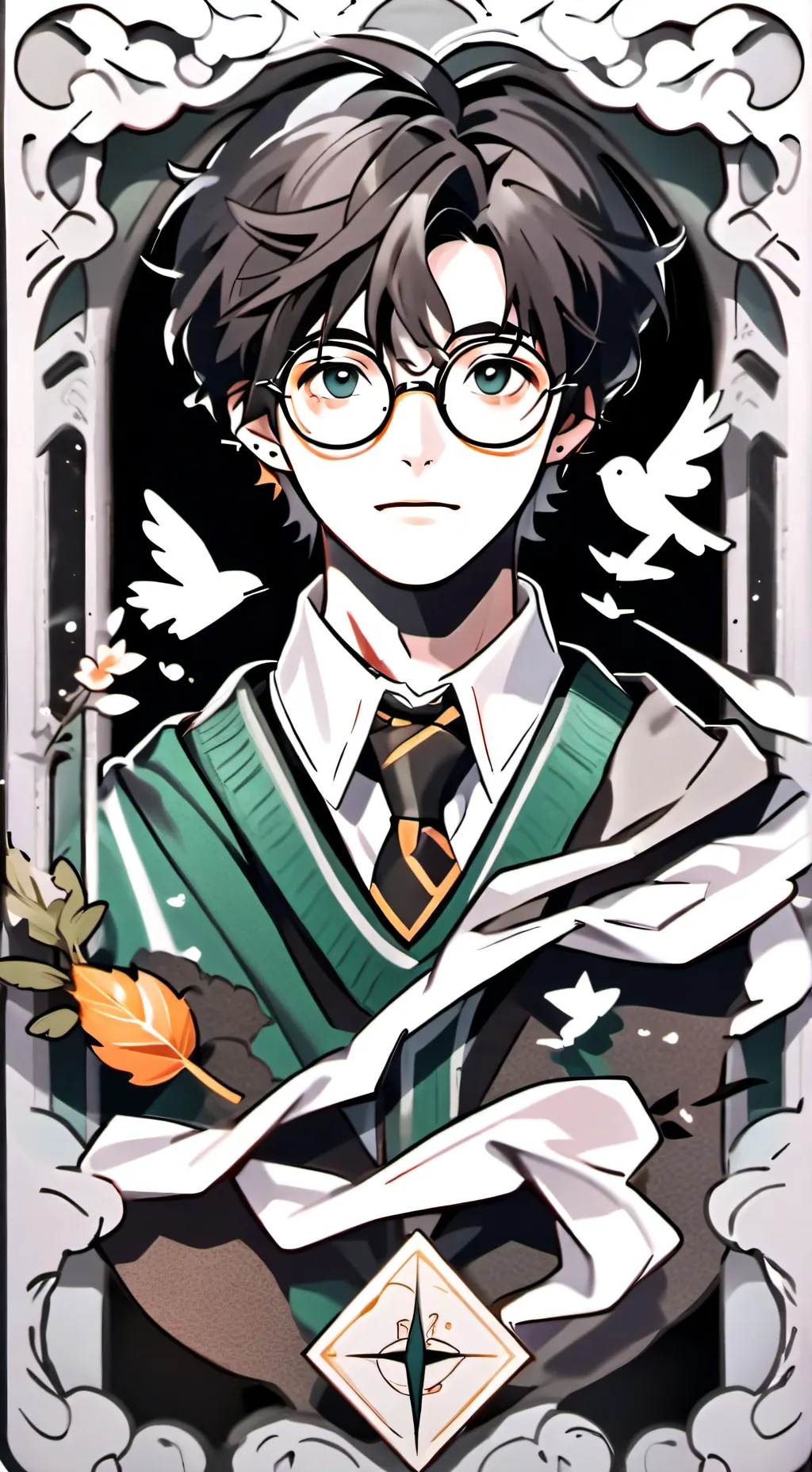 ai character: harry potter background