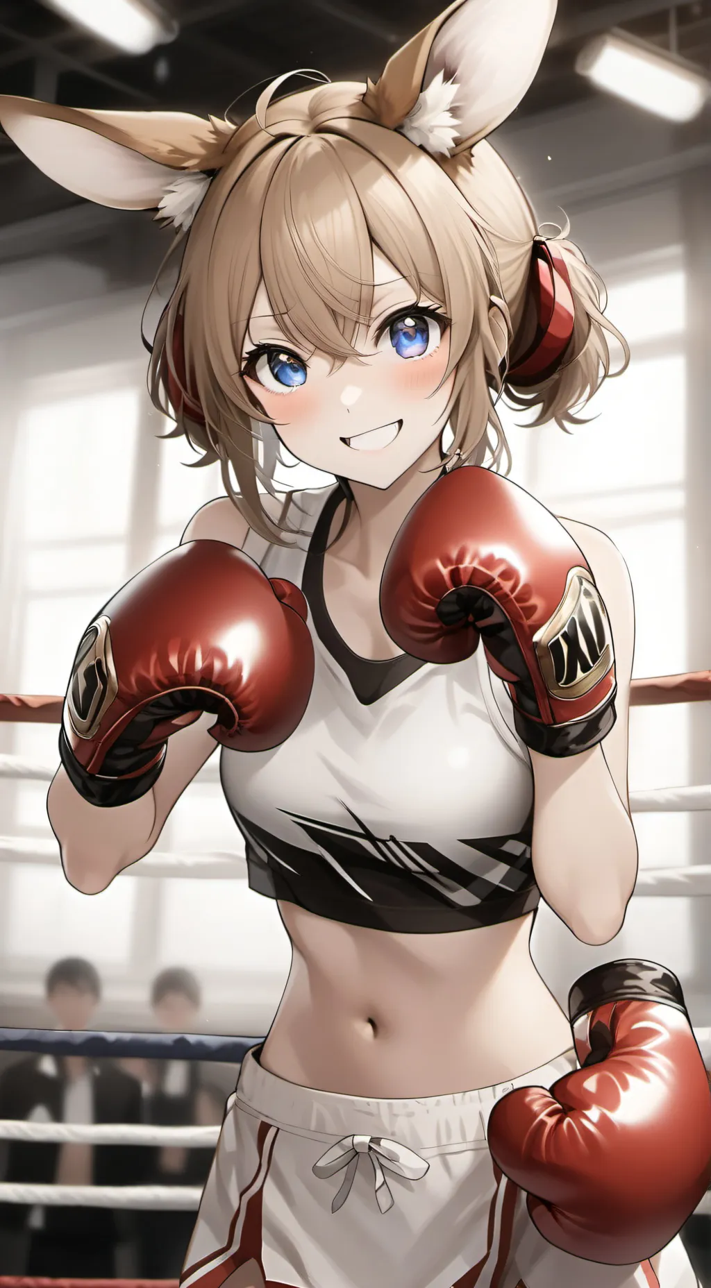 ai character: Kanga Spirit Fighter background
