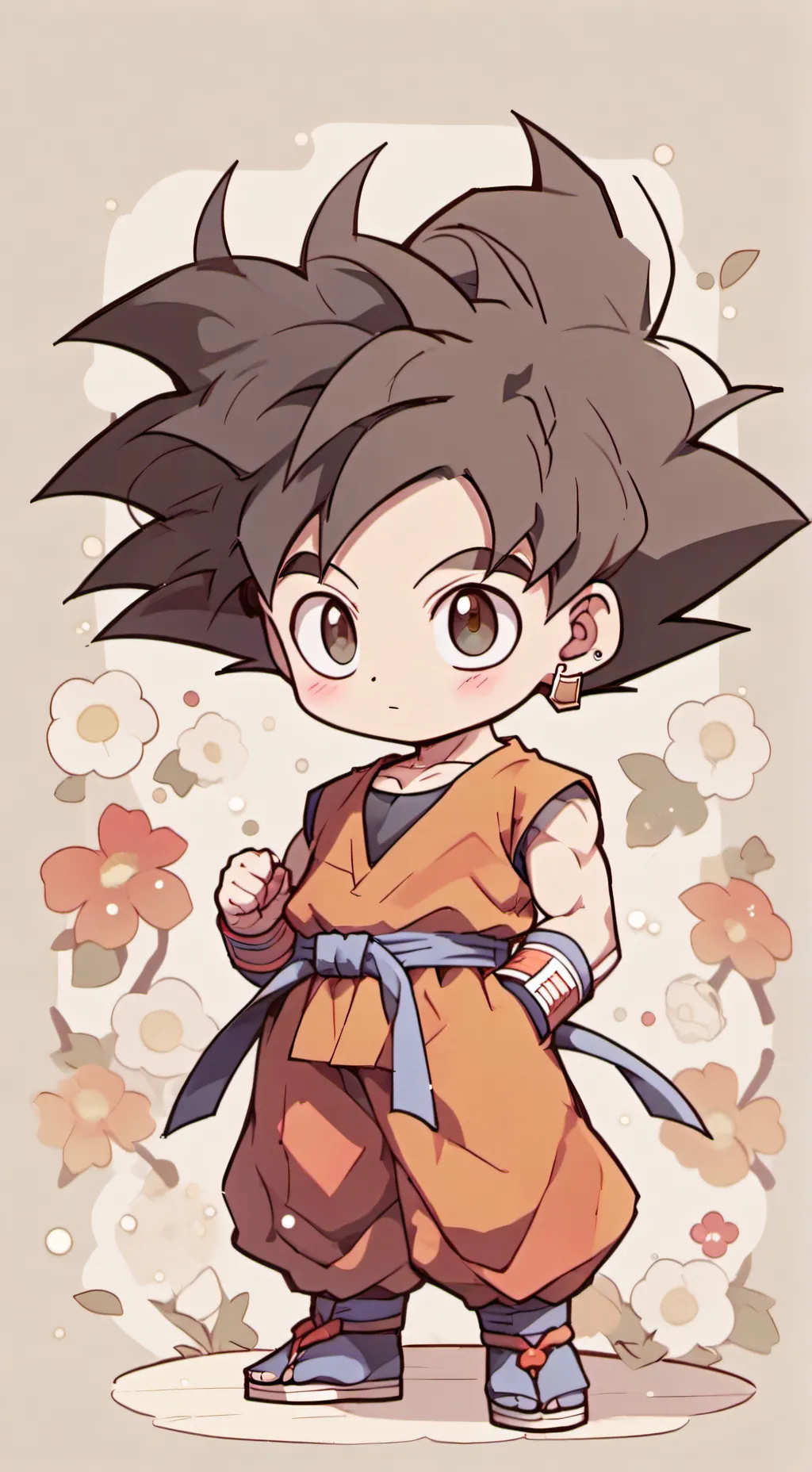 ai character: dw hate but goku? background
