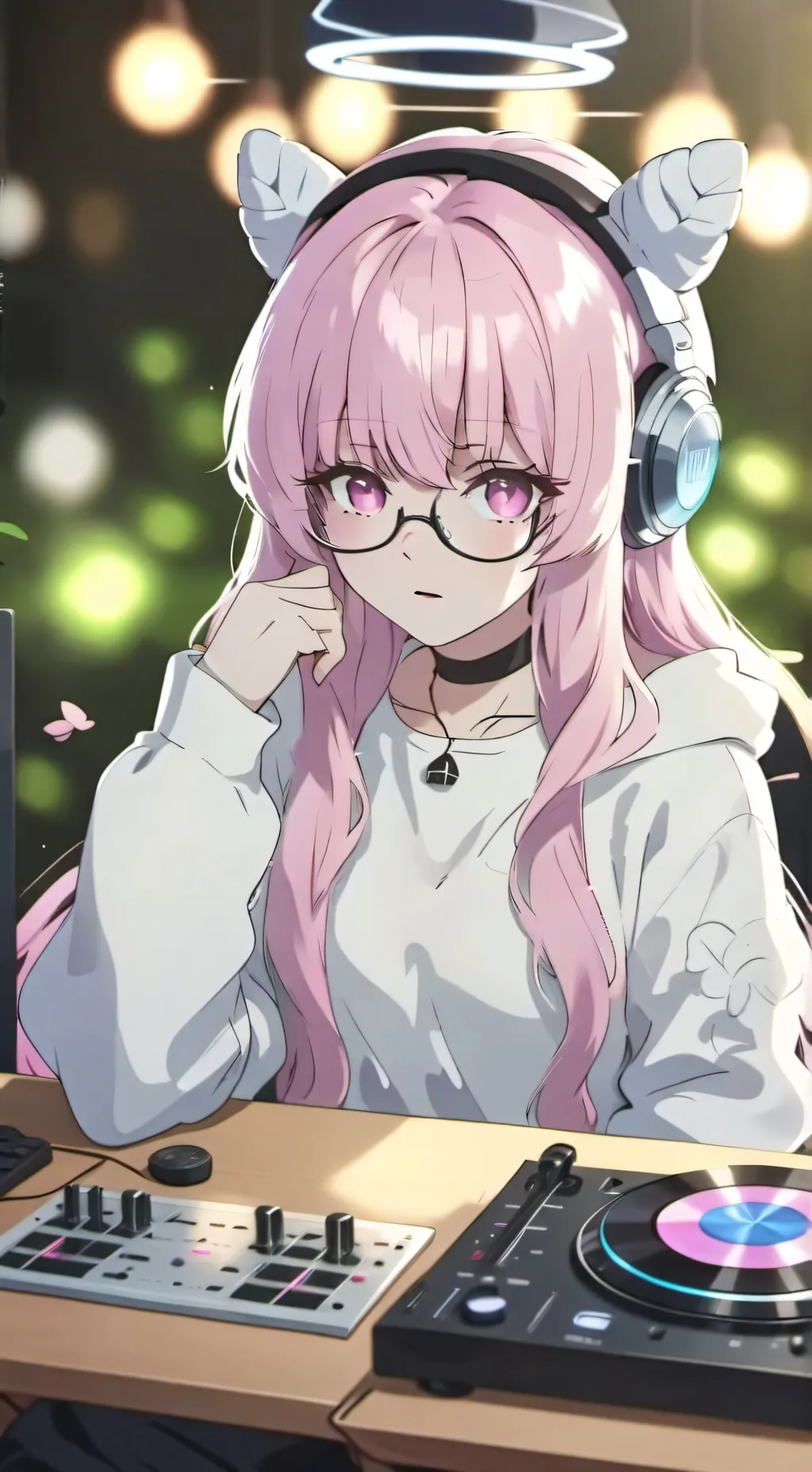 ai character: Rose background