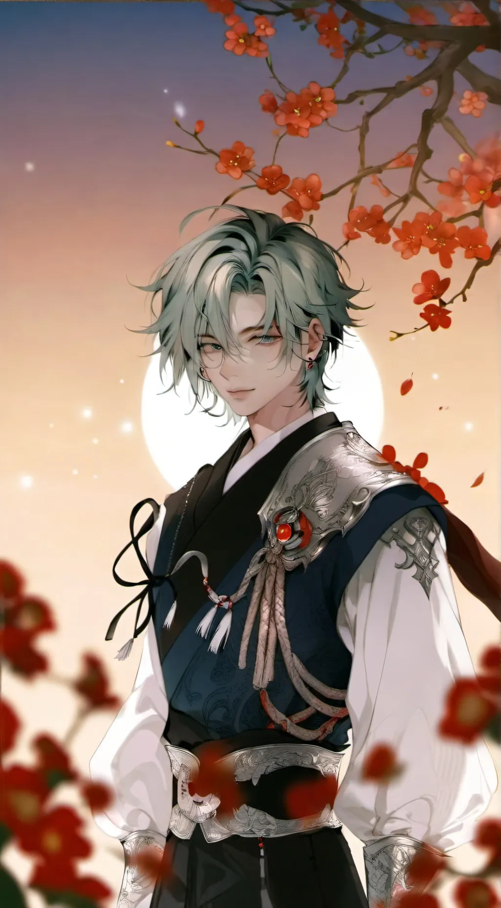 ai character: Theo background