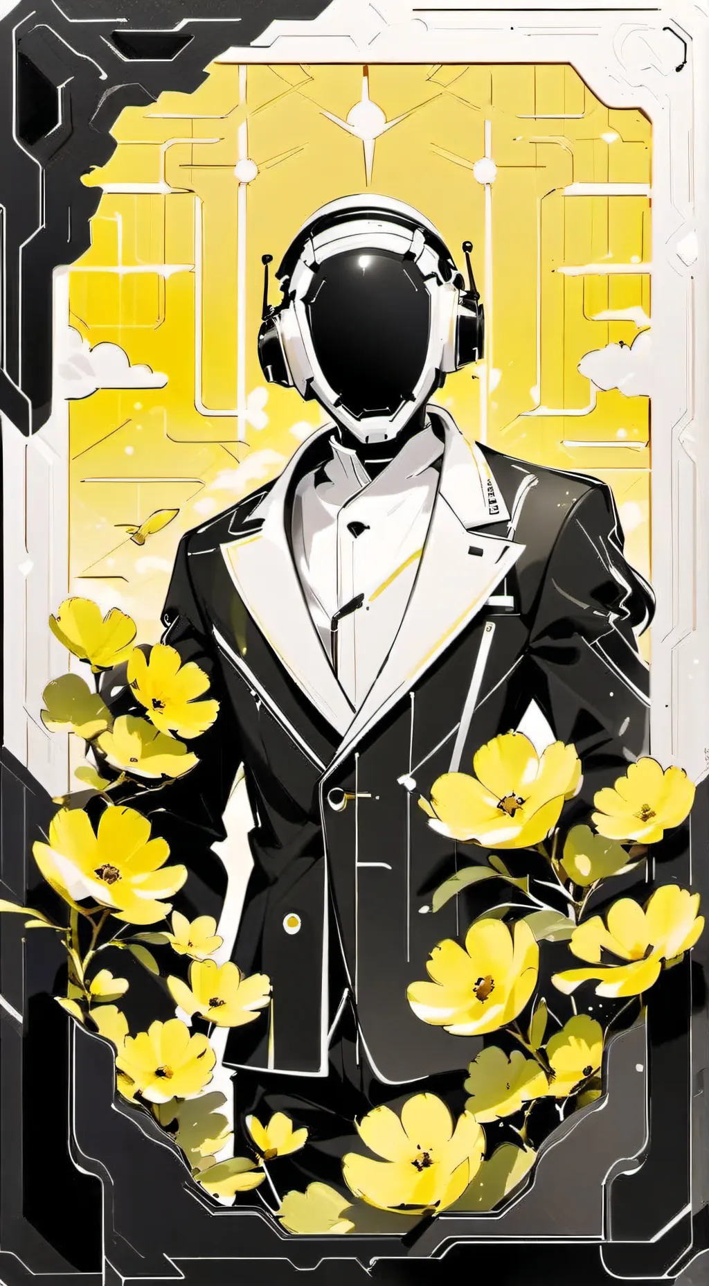 ai character: V.X.! background