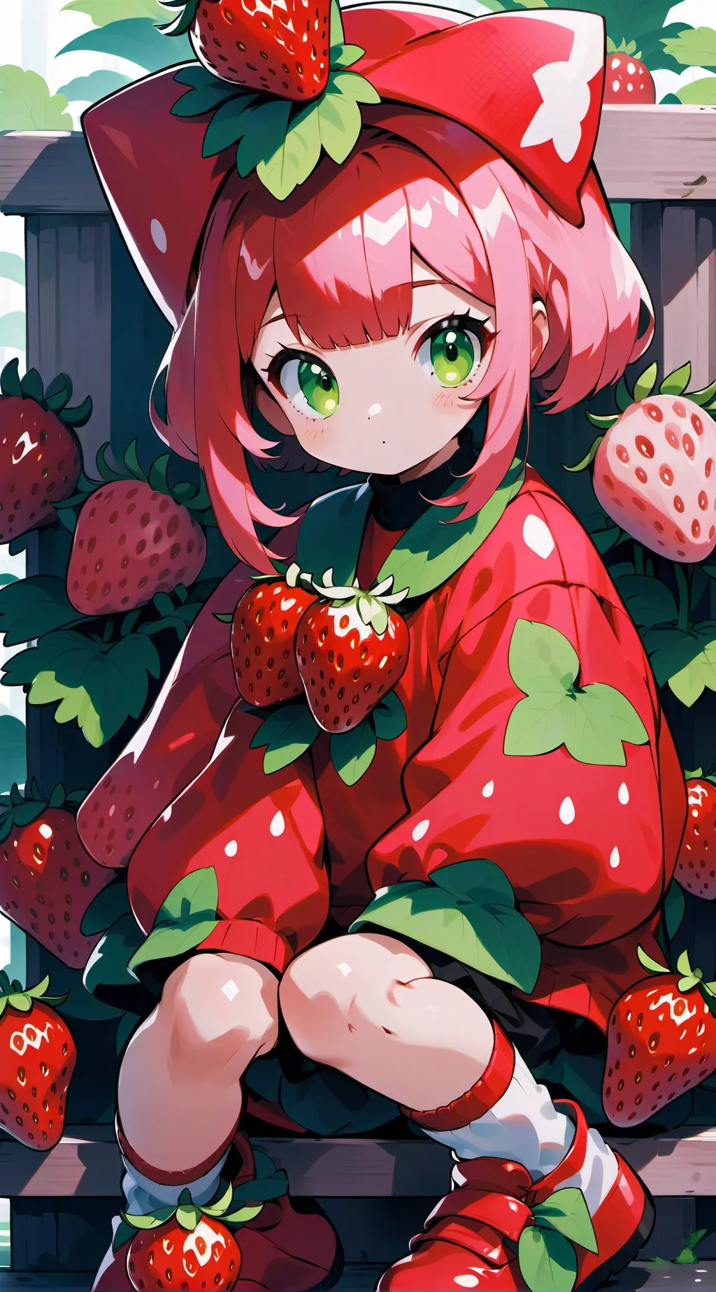 ai character: Tiny Sprout Squish background
