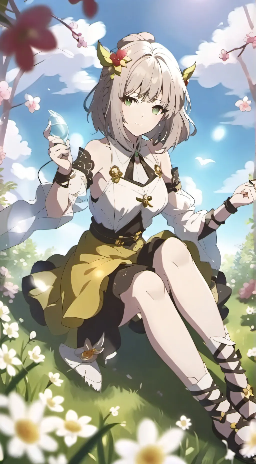 ai character: yuna background