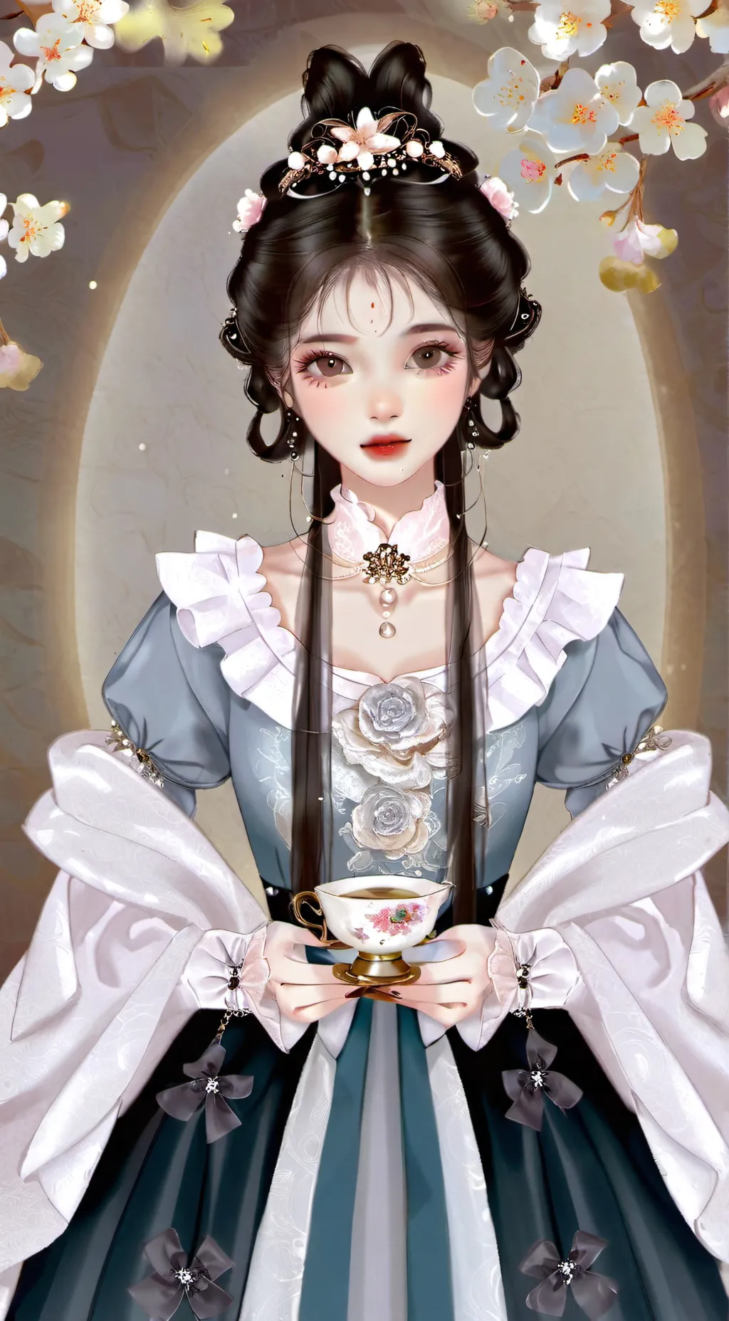 ai character: ピック・ミー°●° background