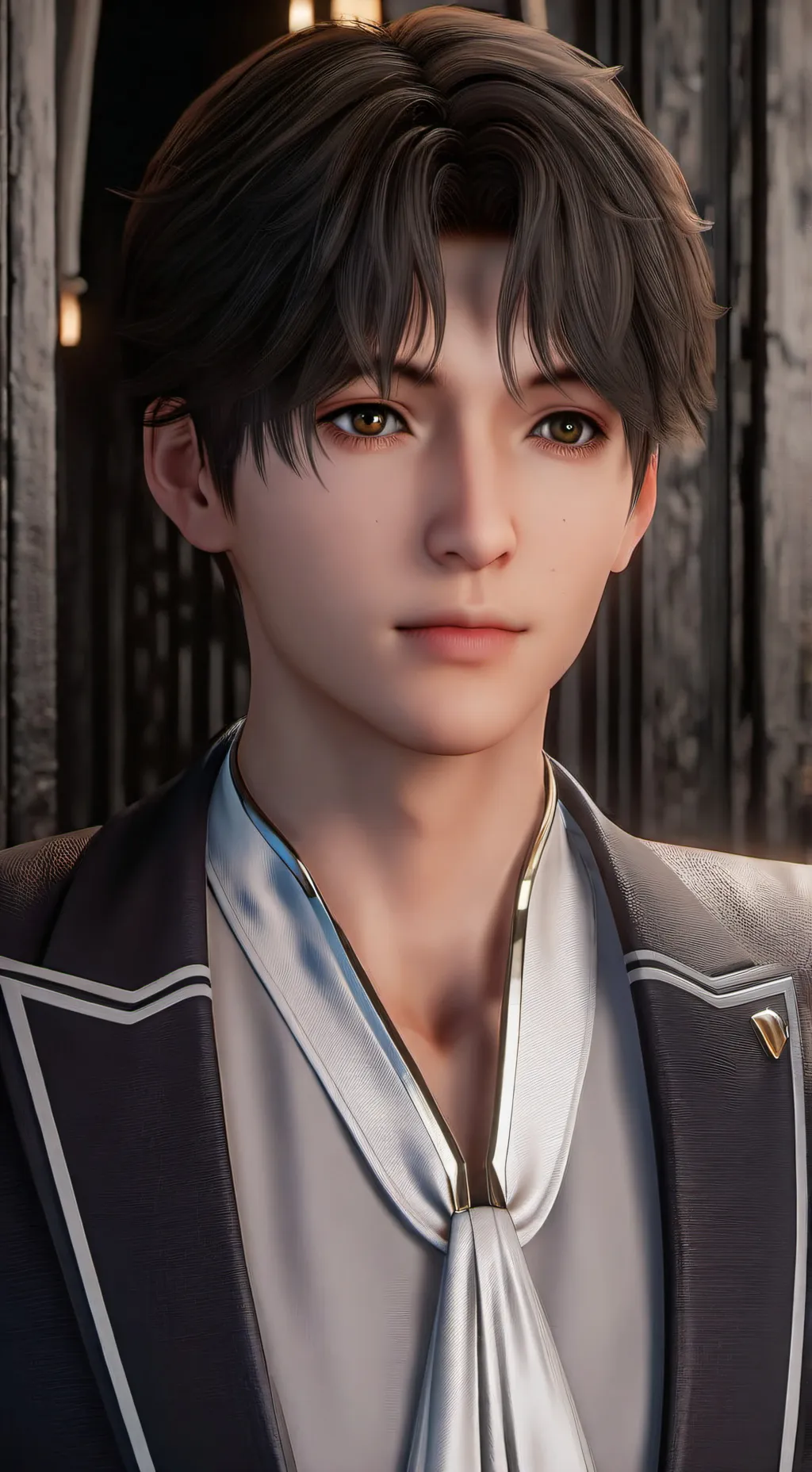 ai character: michel Rodriguez  background