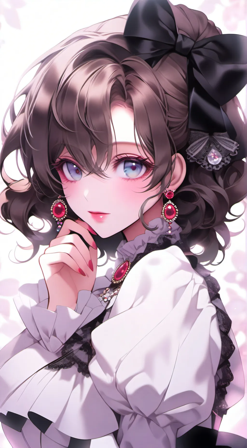ai character: Maëlys  background