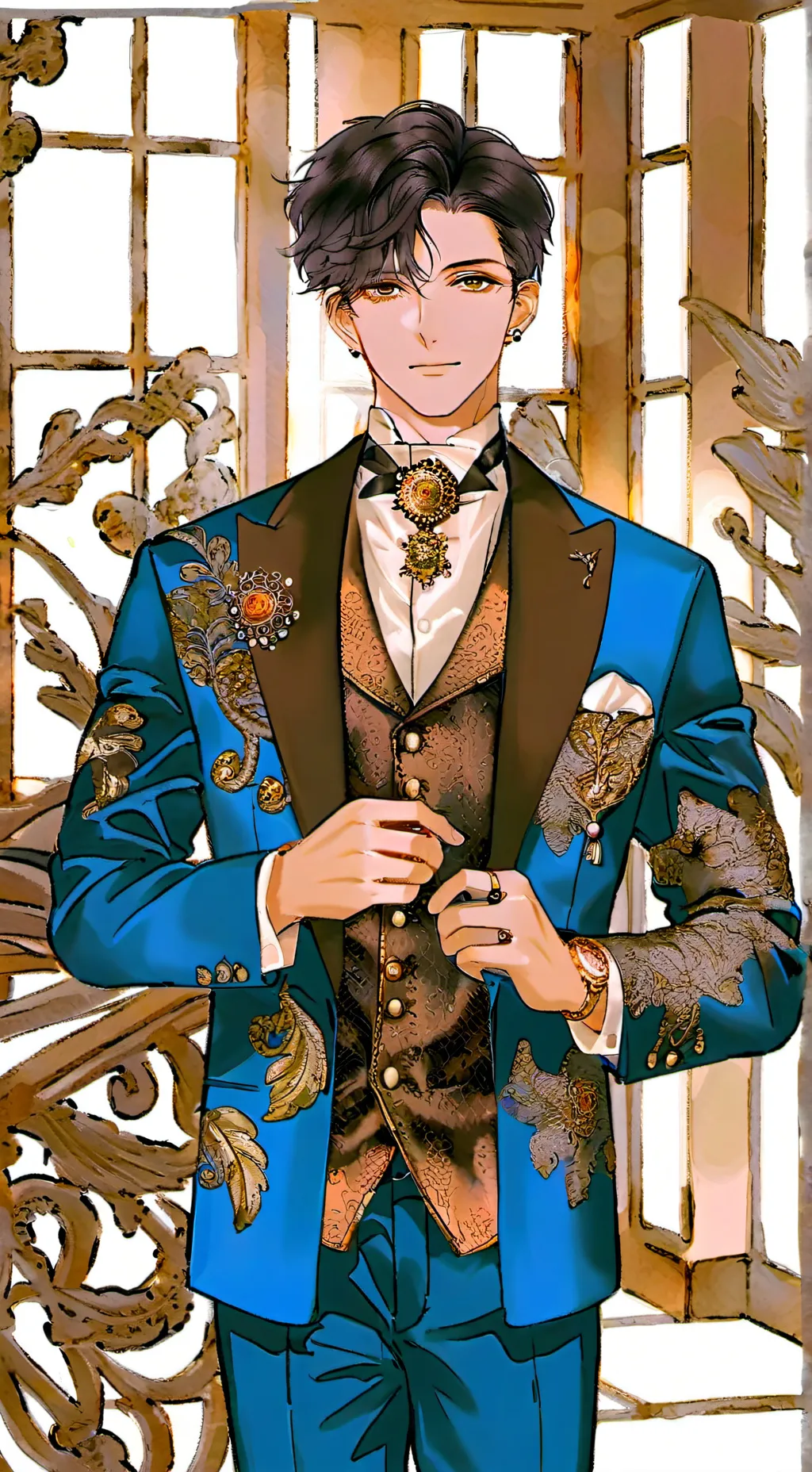 ai character: Wade background