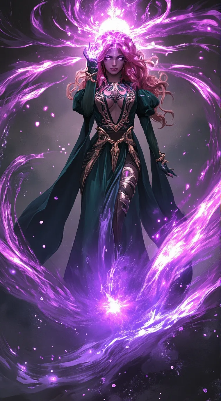 ai character: Evil Woman background