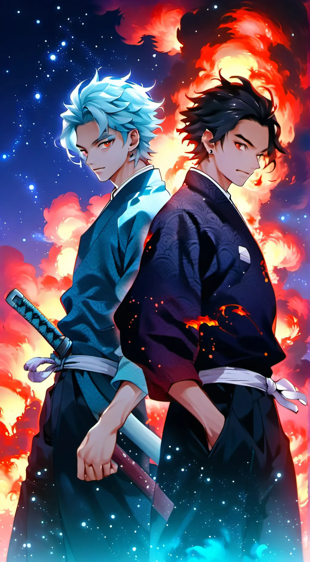 ai character: Demon Slayer background