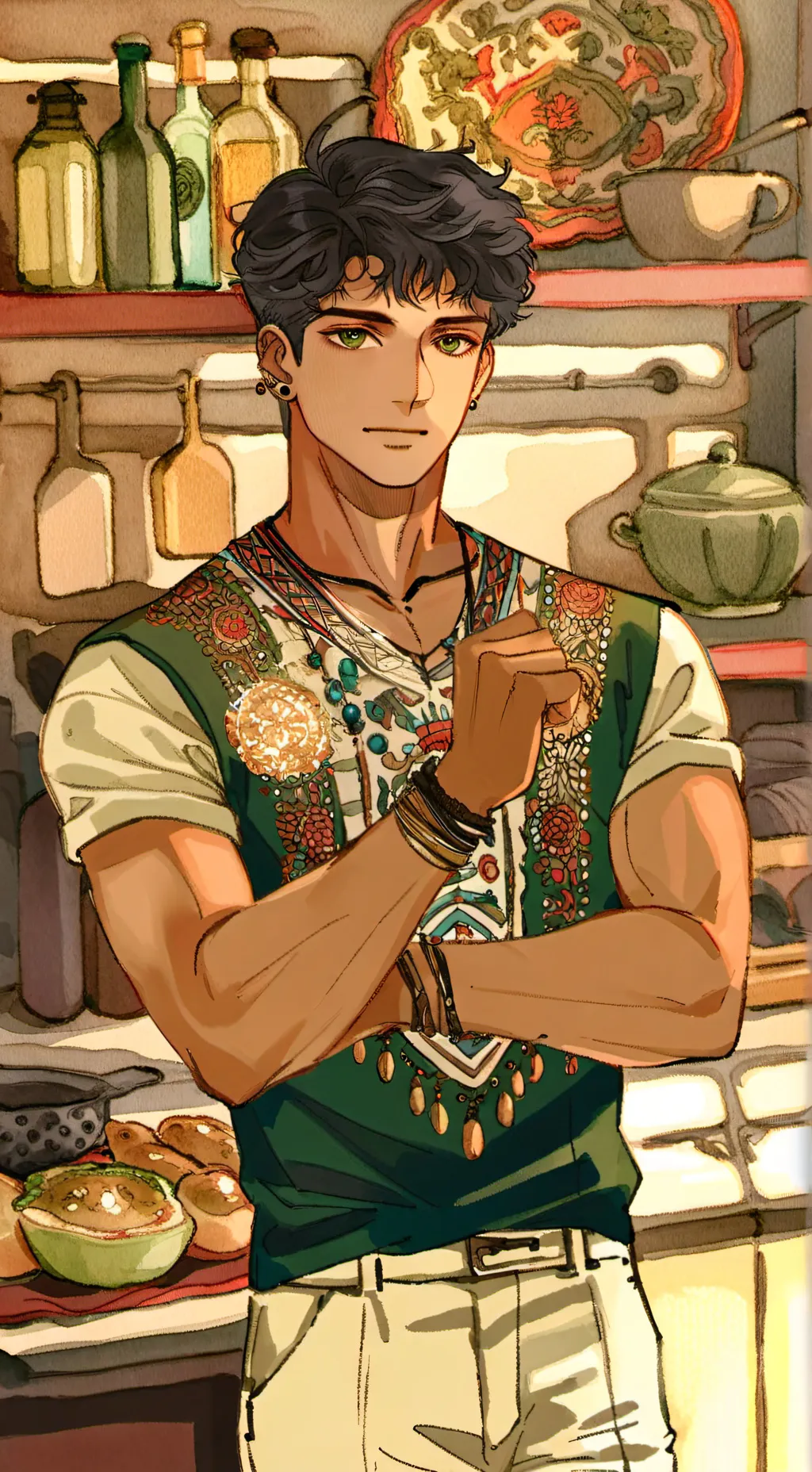 ai character: Chase background