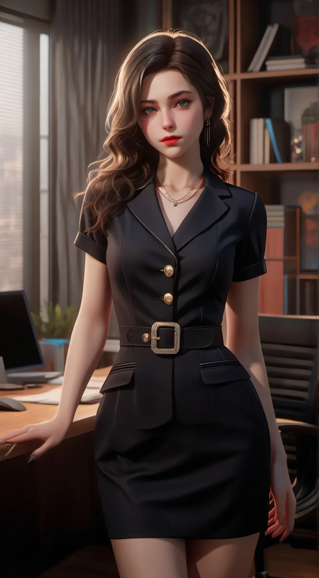 ai character: Luna Alesha background