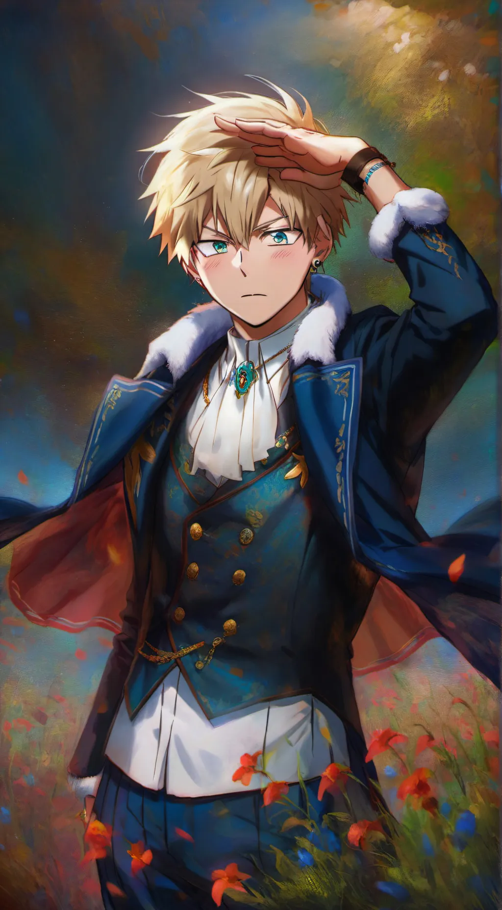 ai character: bakugo background