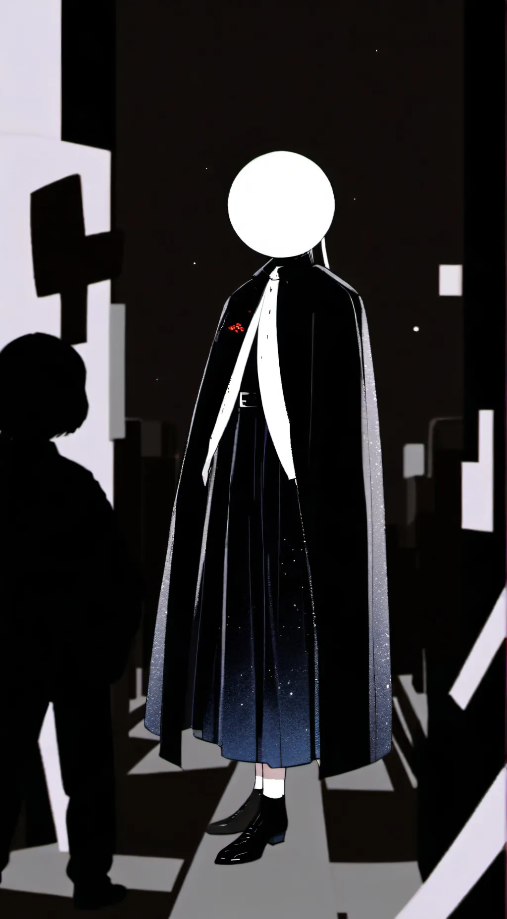 ai character: SLENDERMAN  background