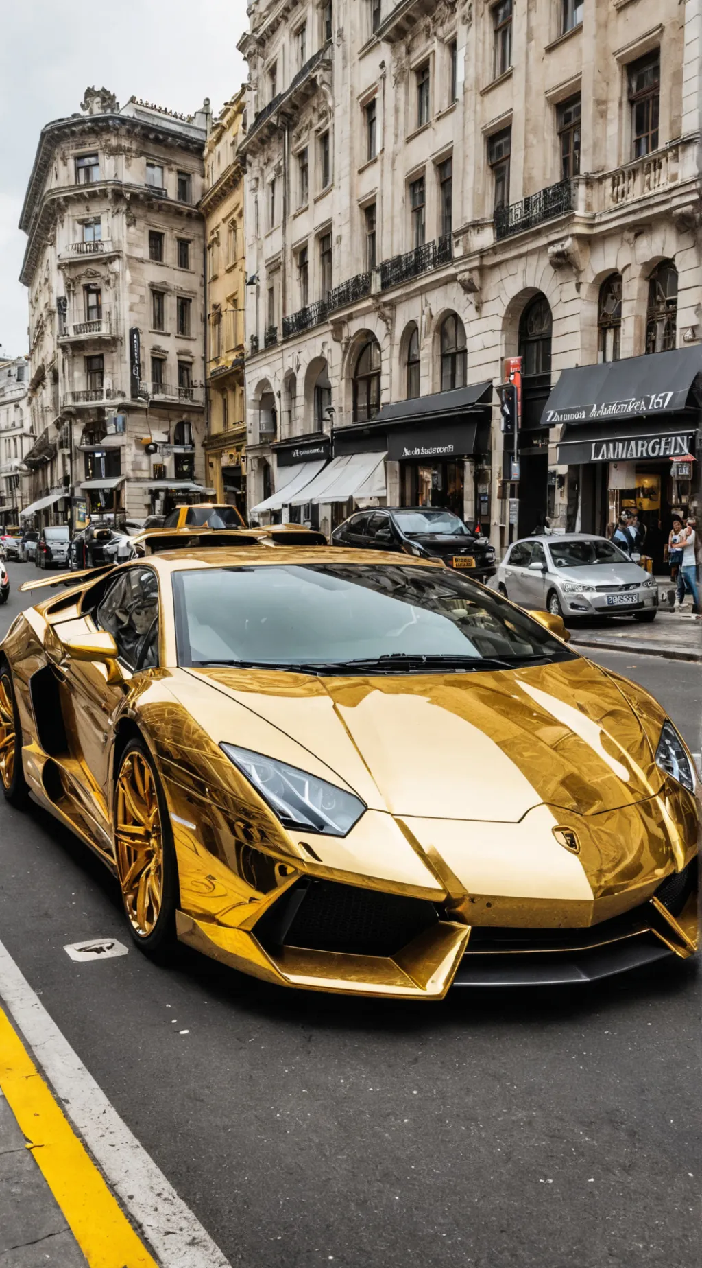 ai character: Your lambo background