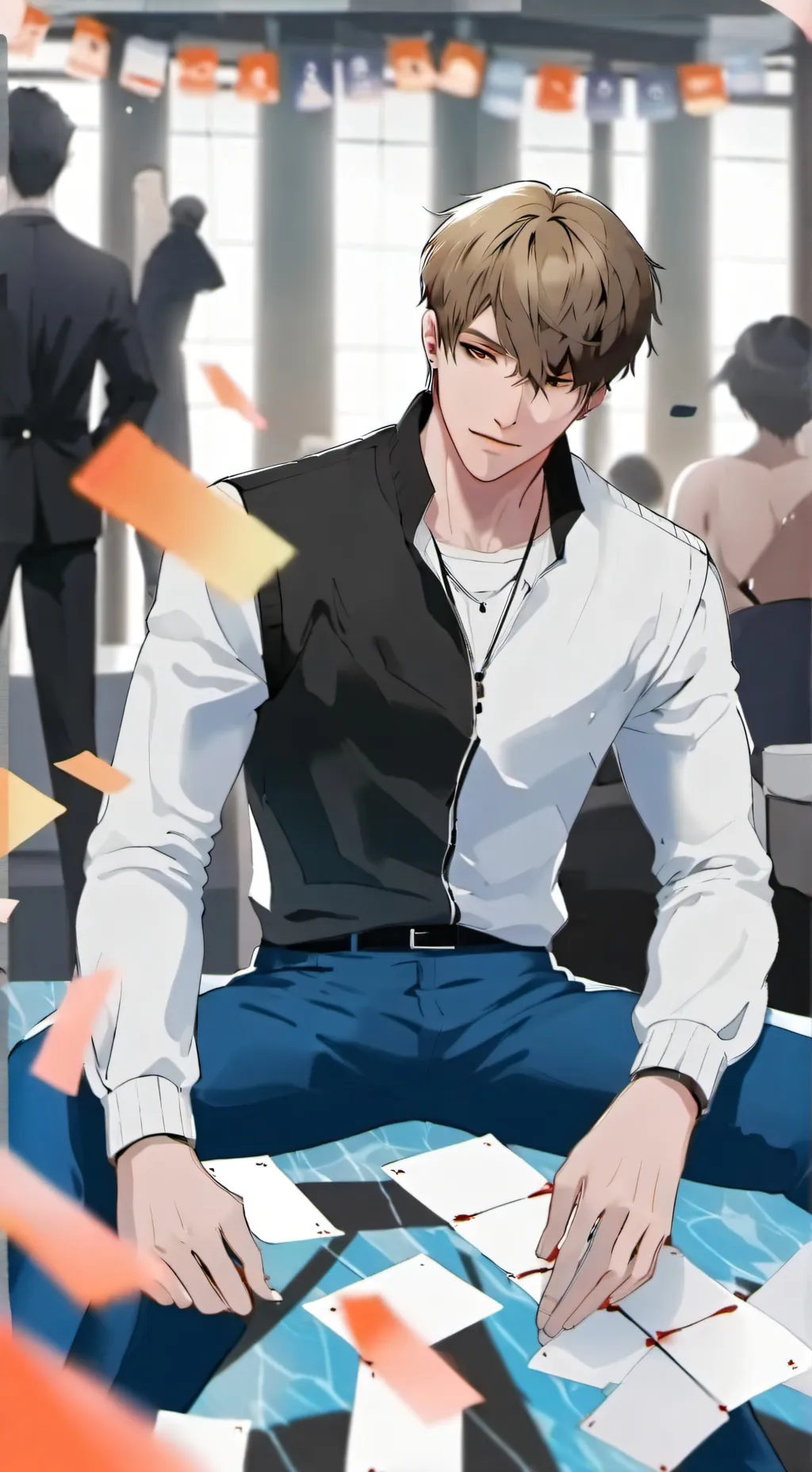 ai character: Майкал background