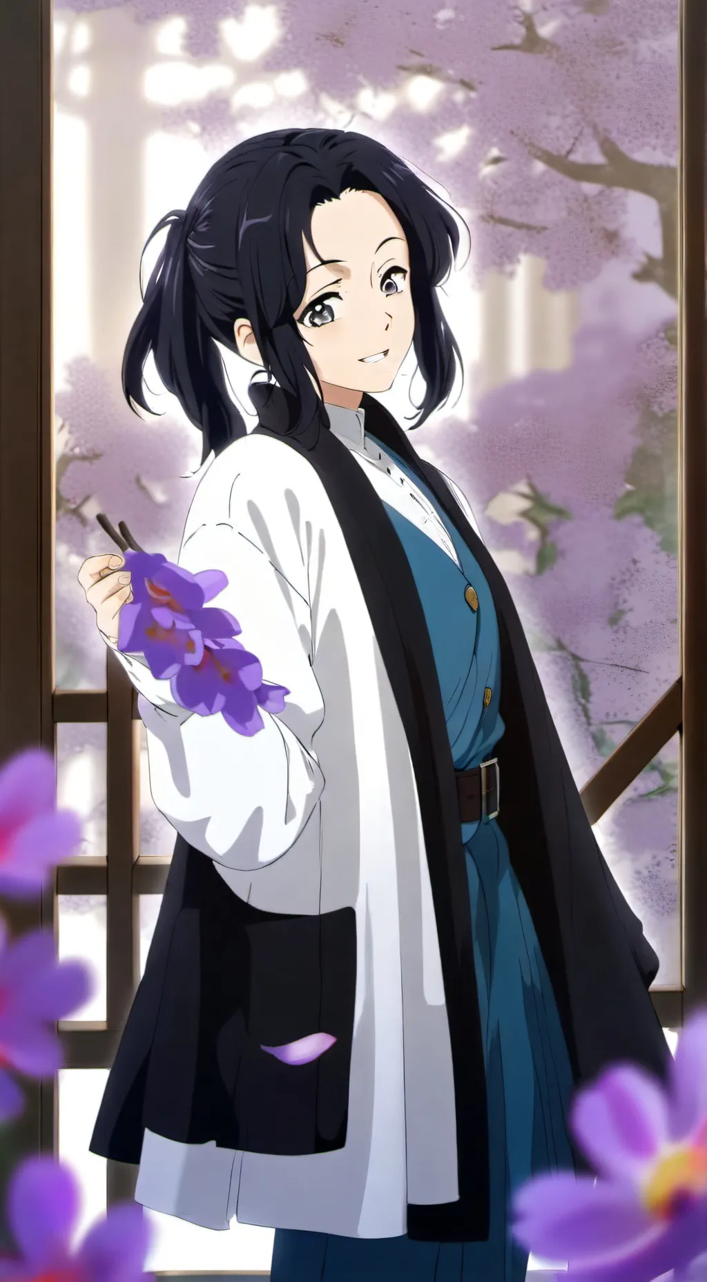 ai character: SHINOBU KOCHO background