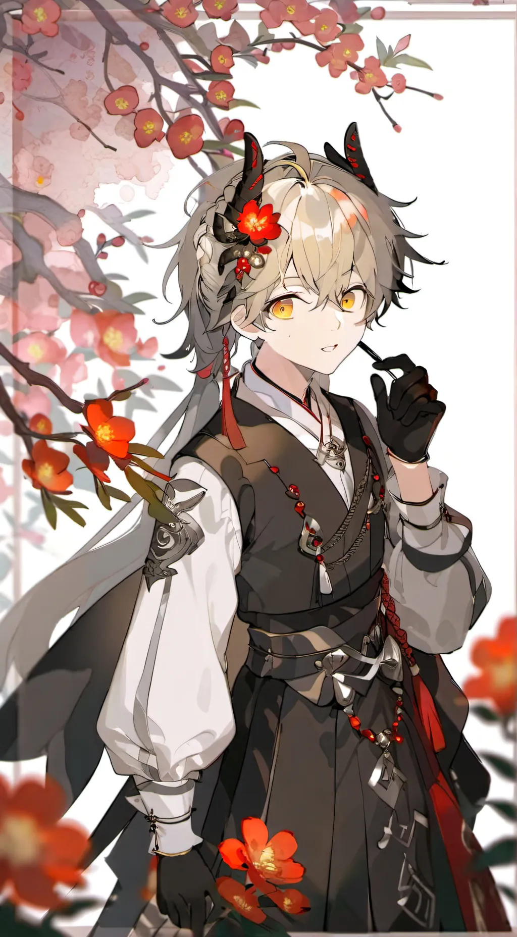 ai character: noah e gabriel background