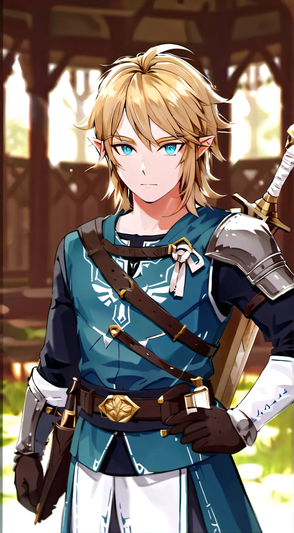 ai character: Link background