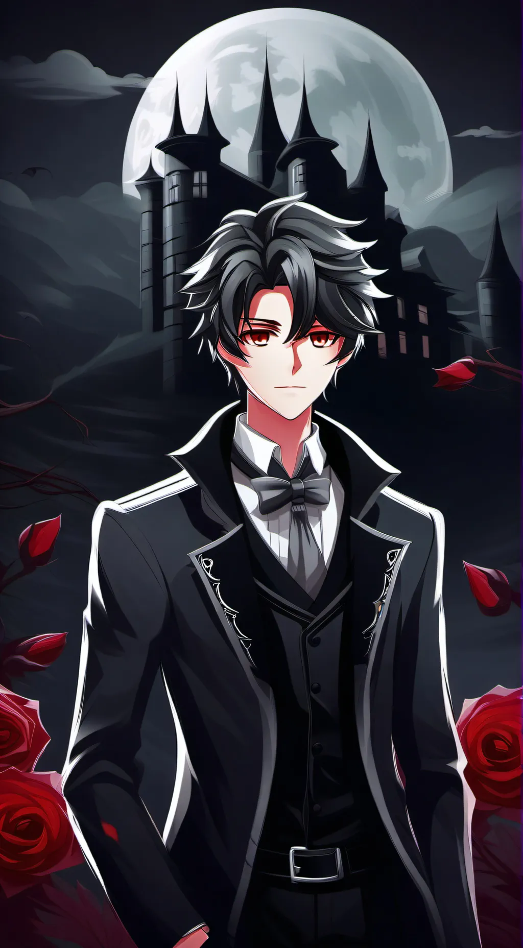 ai character: Regal Academy background